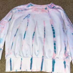 old navy tie dye sweatshirt